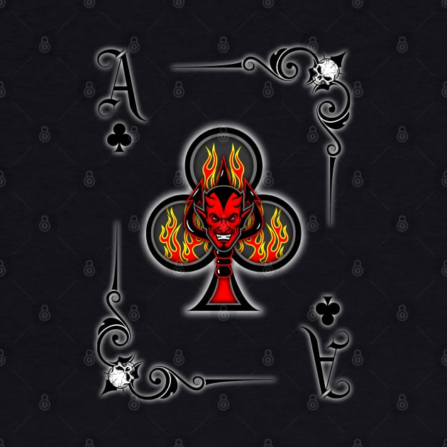 G.O.N. CARD DECK (ACE O' CLUBS) by GardenOfNightmares